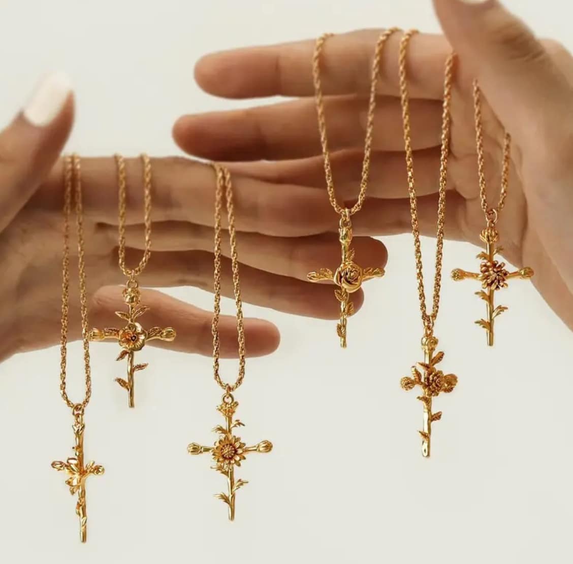 Birth Flower Crosses