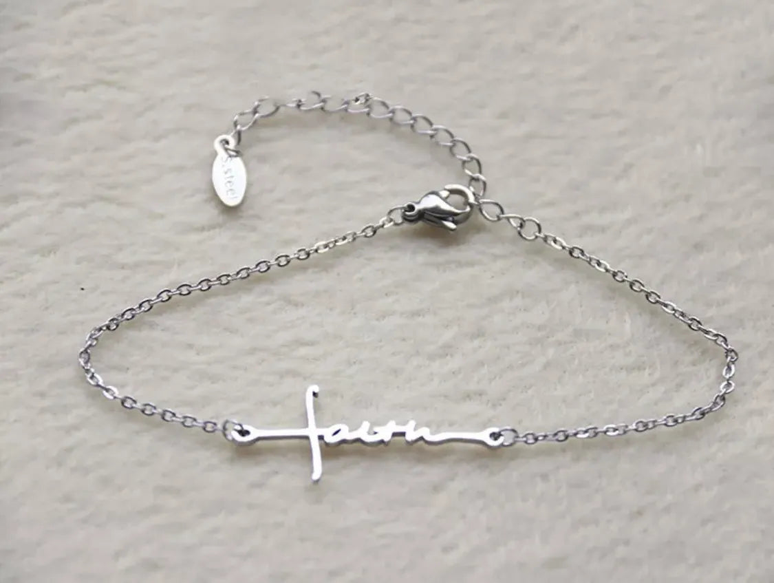 Dainty Faith Bracelet