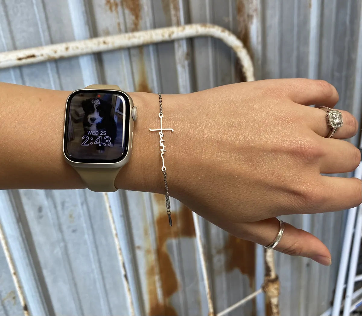 Dainty Faith Bracelet