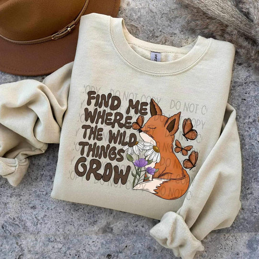Find Me Where The Wild Things Grow