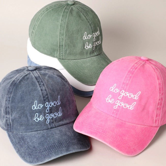 Do Good Be Good Hats