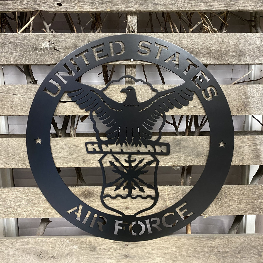 United States Air Force Metal Wall Art Logo