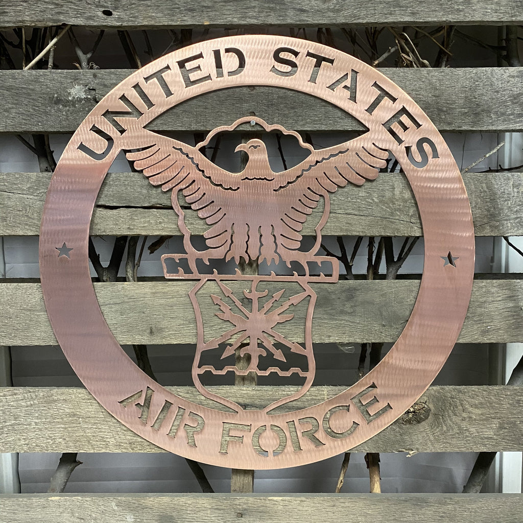United States Air Force Metal Wall Art Logo