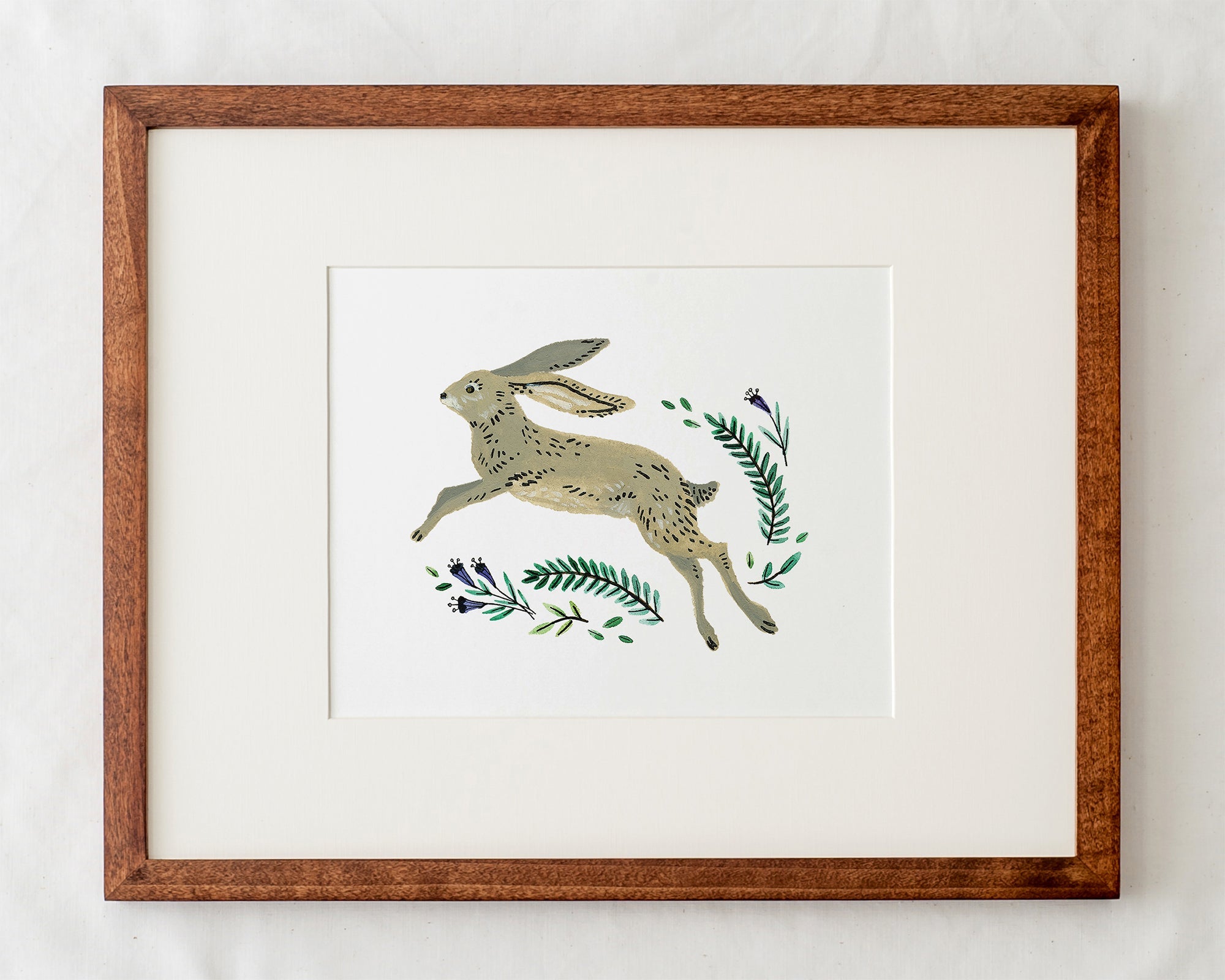 The Hare Art Print