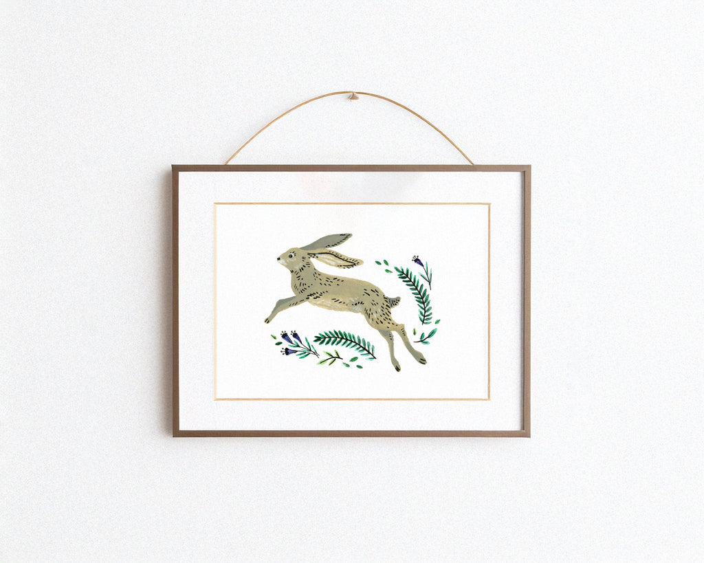 The Hare Art Print