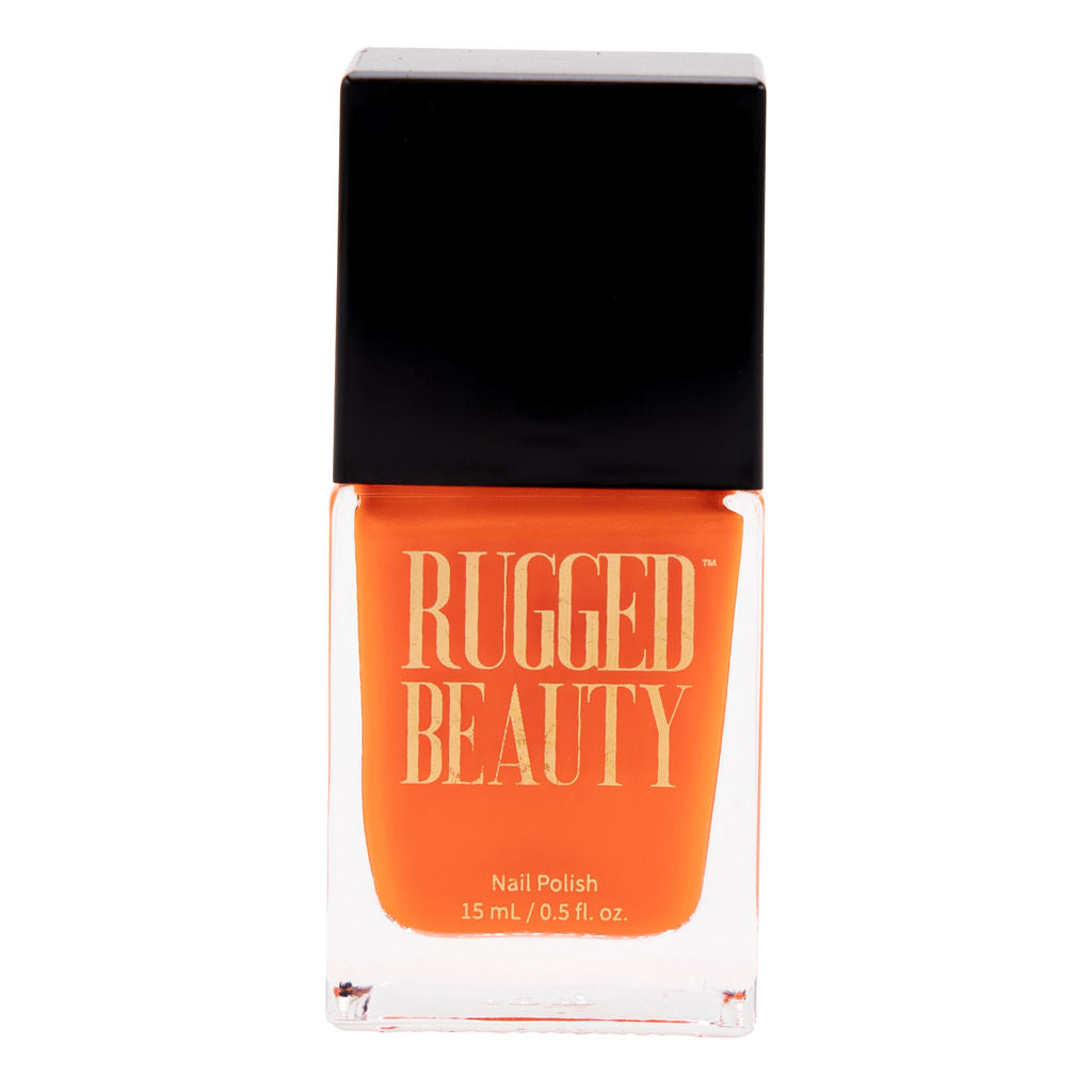 Construction Barrel (Neon Orange Nail Polish)