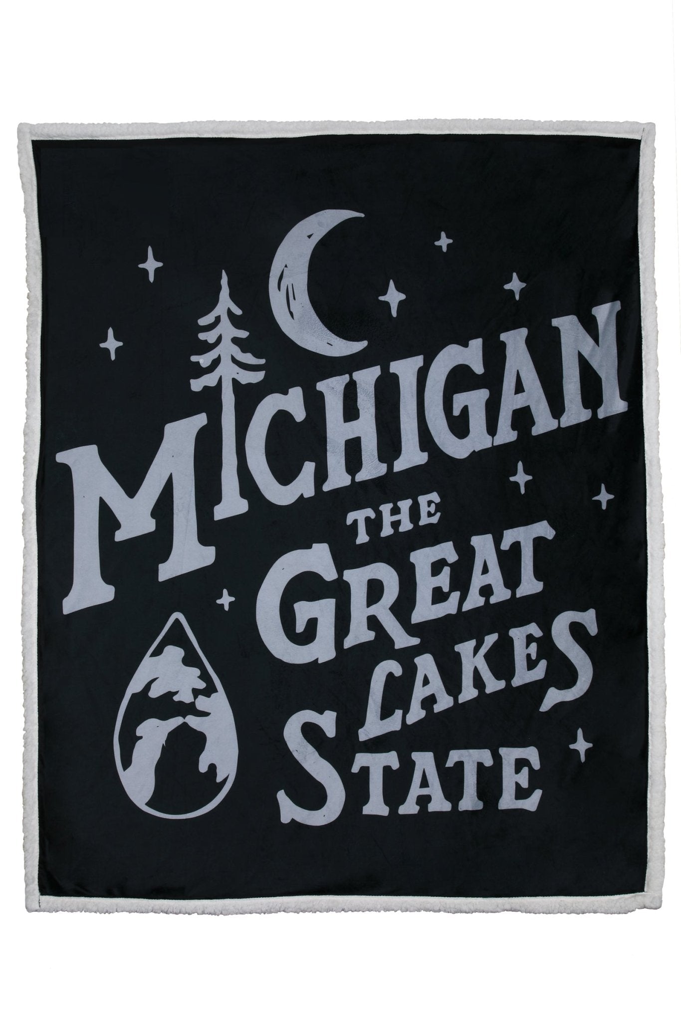 Blanket - Michigan Vintage Font