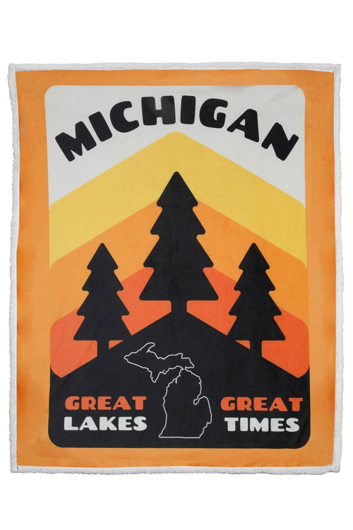 Blanket - Michigan Pines