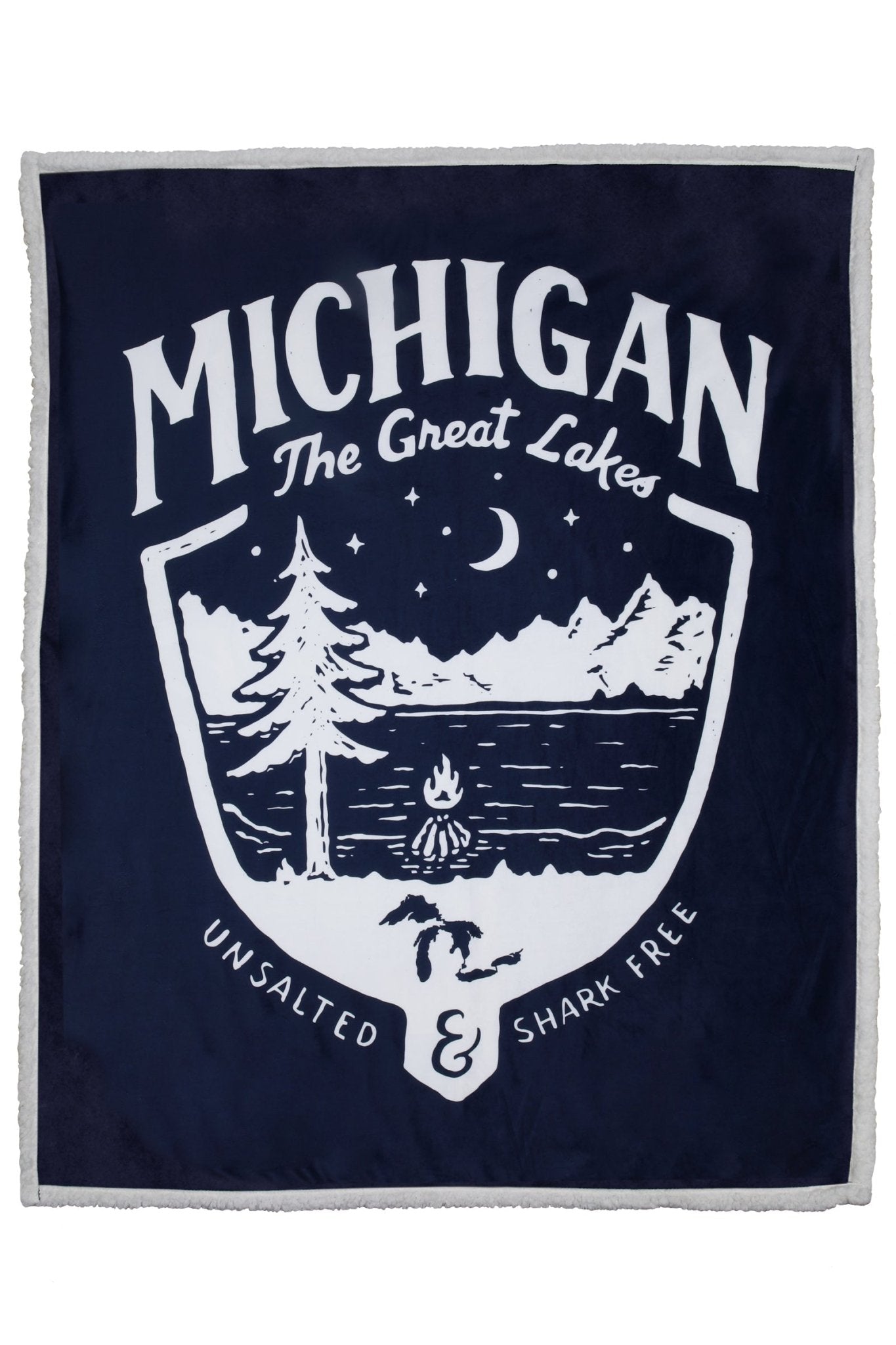 Blanket - Michigan Shield