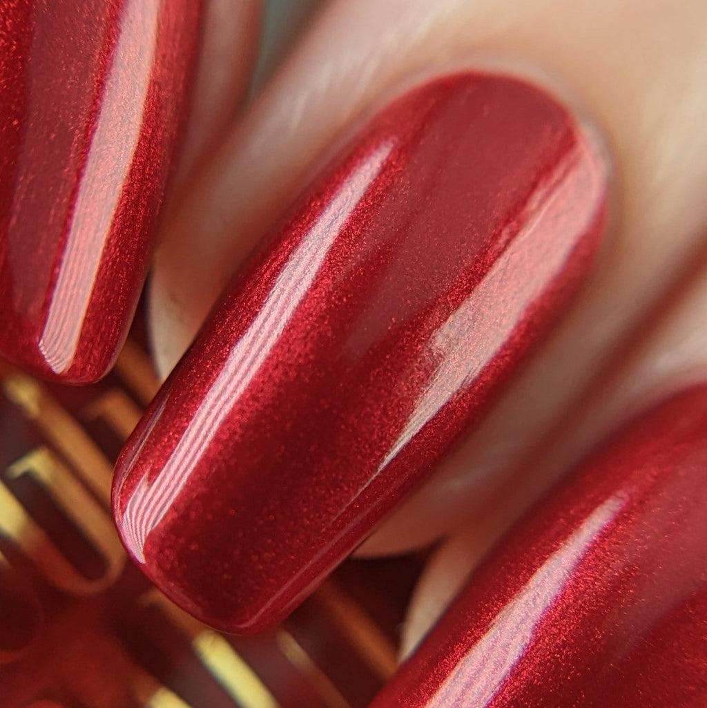 Holiday Party (Deep Red Nail Polish)