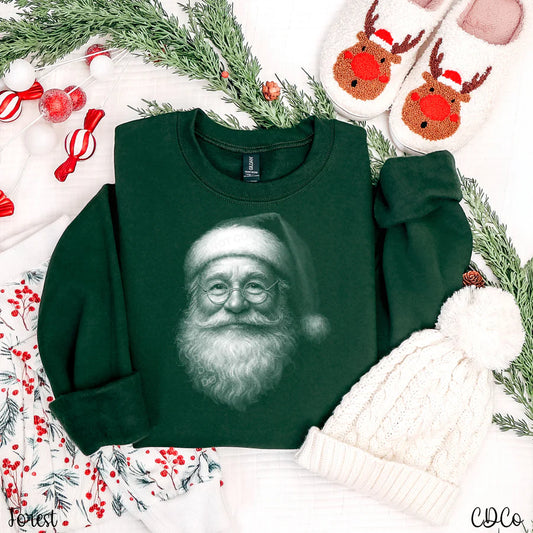 Santa Portrait - Frosted Christmas Designs | Michigan Made