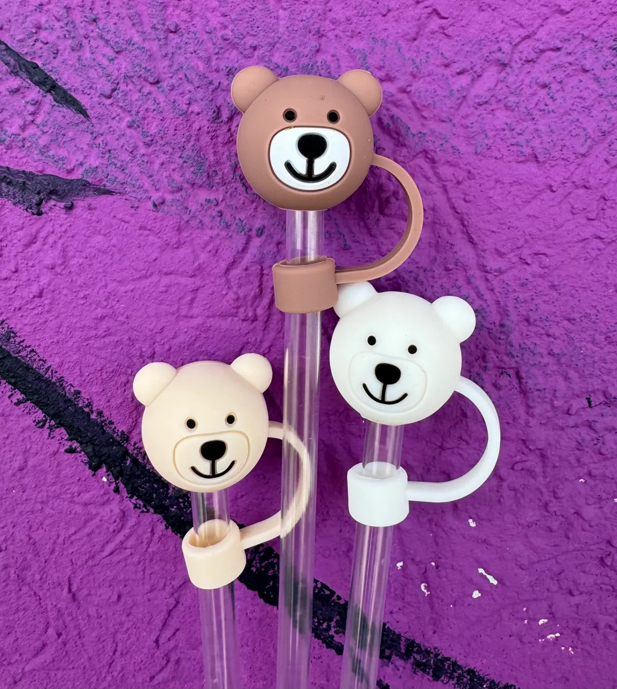 Animal Straw Toppers