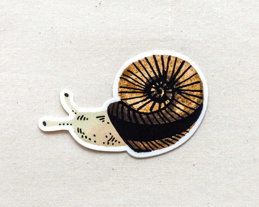 Garden Snail Sticker