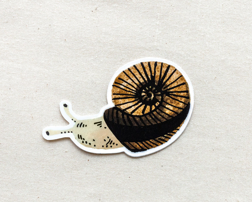 Garden Snail Sticker