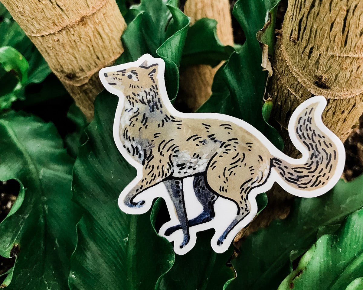 Wolf Sticker