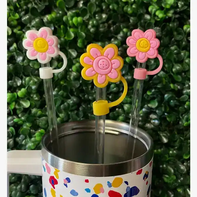 Flower Straw Topper