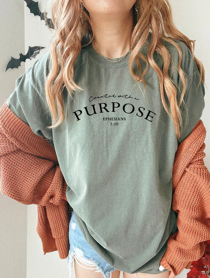 Created With A Purpose   **Comfort Color Tees**