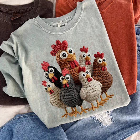 Knit Chickens