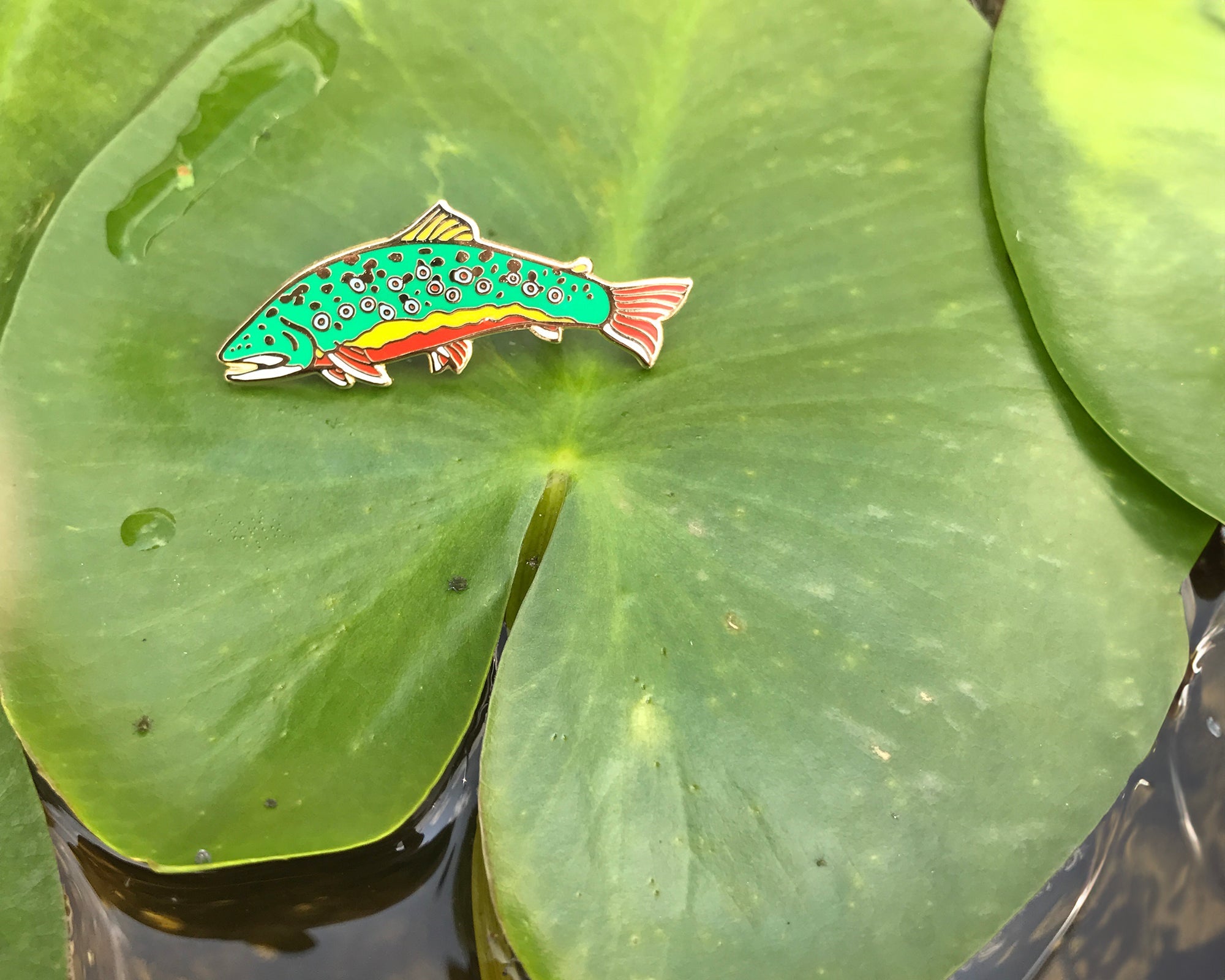 Brook Trout Enamel Pin