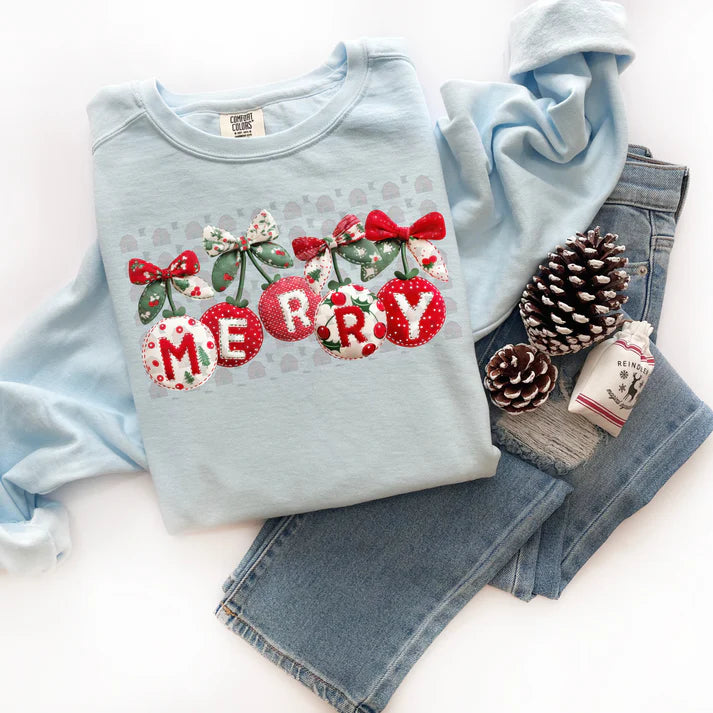 Merry Patchwork Ornaments